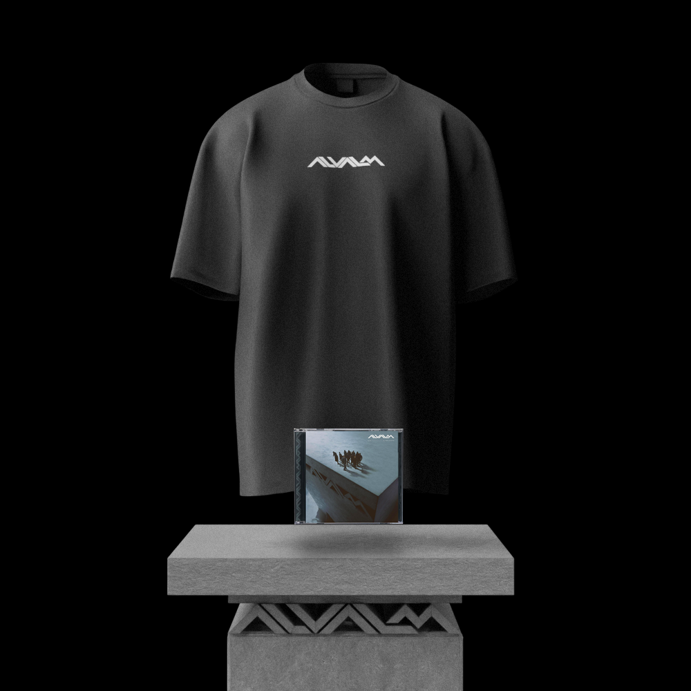 PACK ALVALM : CD + Tee-shirt Black – Édition Limitée (On Demand*) - SOLD OUT