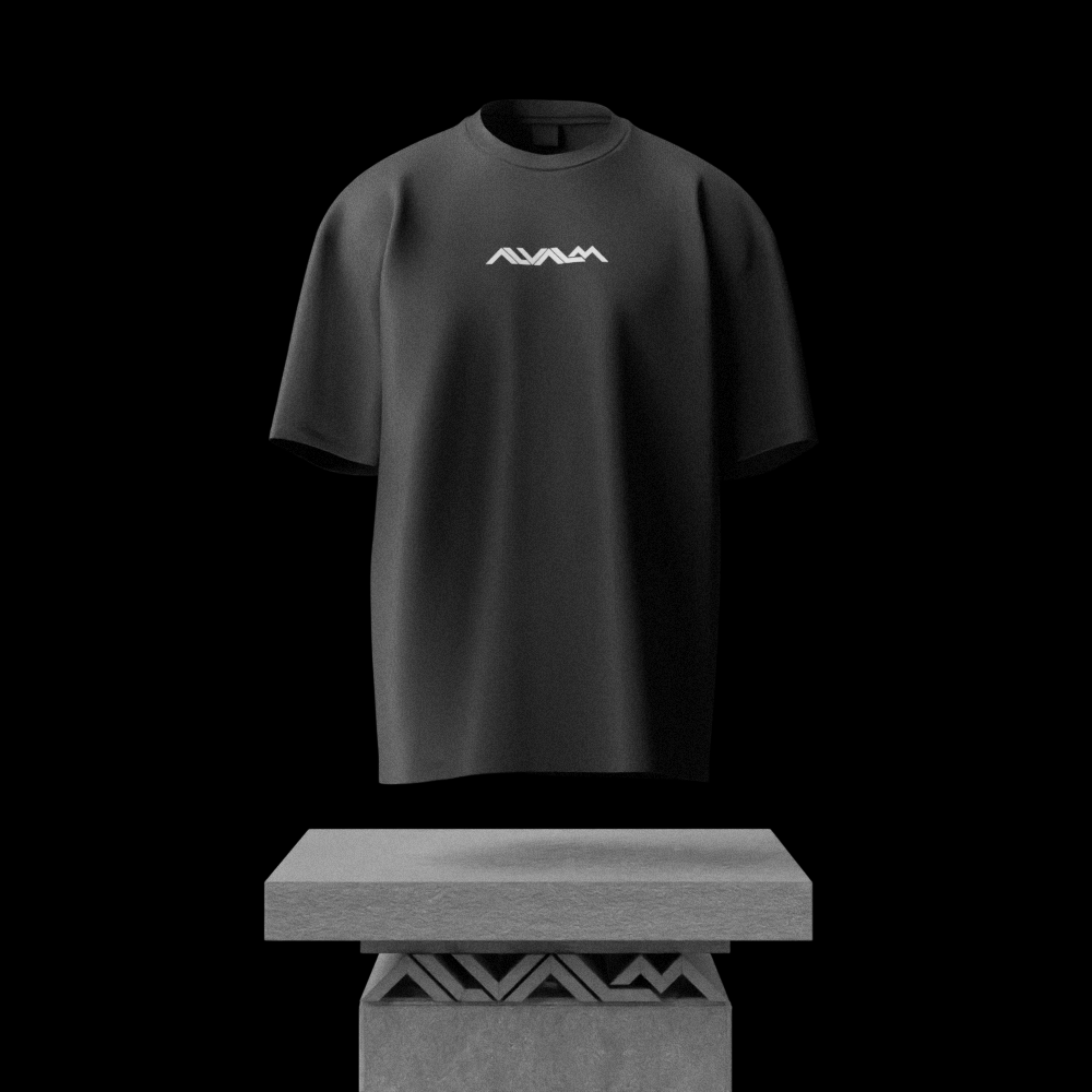 Tee-shirt ALVALM Black – Édition Limitée (On Demand*) - SOLD OUT