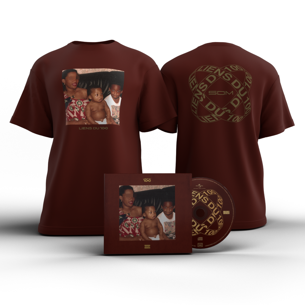 Pack CD Exclusif + Tee-shirt Bordeaux