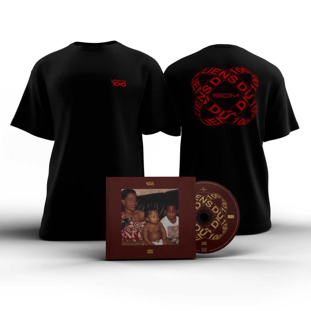 Pack CD Exclusif + Tee-shirt Noir